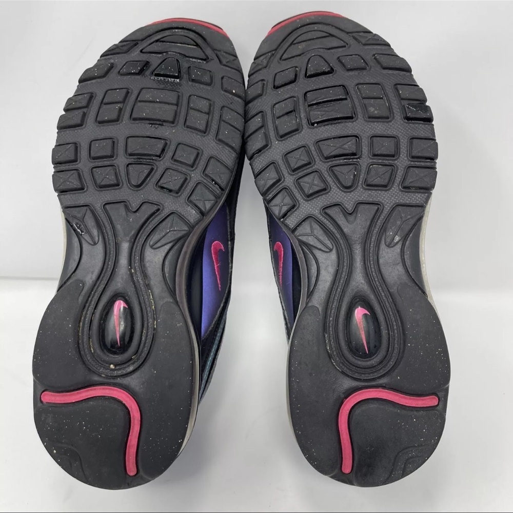 Nike Air Max 97' LX Throwback Future Shoes 6.5Y Black Blue AV1165-001 Metallic - Picture 7 of 7